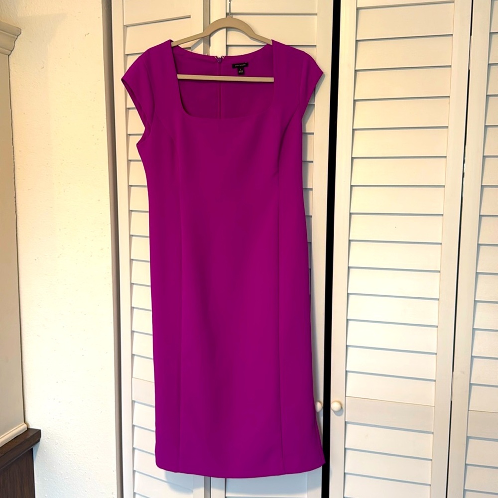 Purple Ann Taylor professional dress size 6